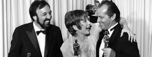 james l.brooks, shirley mclaine & jack nicholson